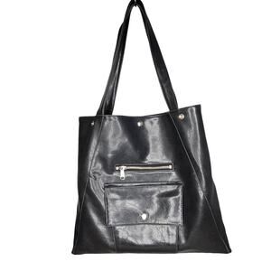 Crystalyn Kae Metier Vegan Leather Tote Bag